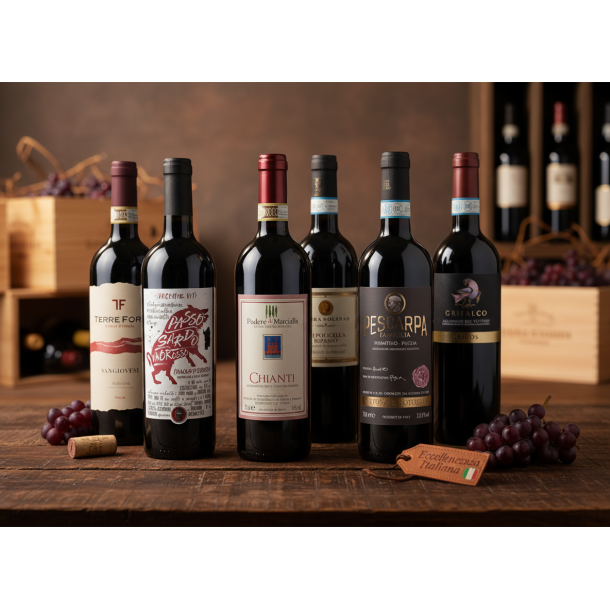 🍇6 italienske r�dvine 🍇