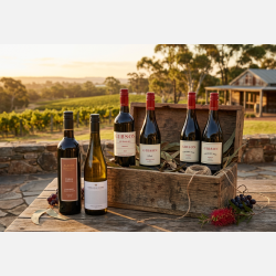 🍷Australsk smagekasse � En rejse gennem fem unikke vine🍷