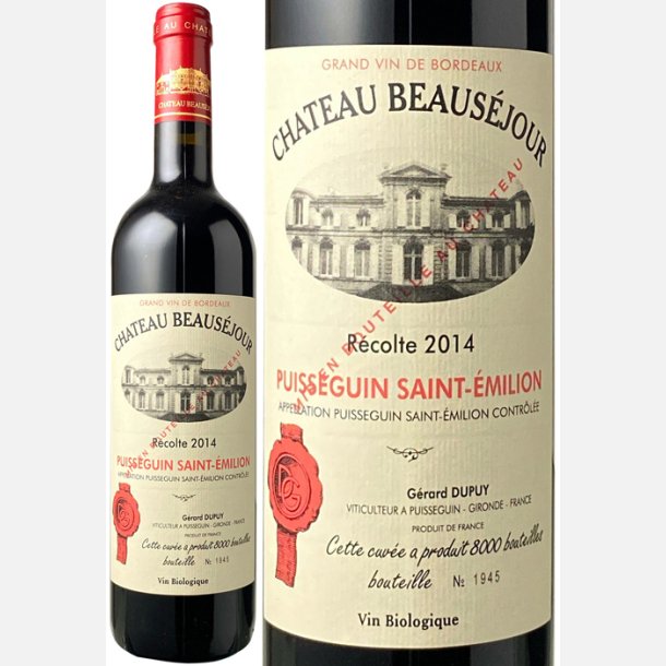 Beausjour, Puisseguin- Saint-Emilion 2014 (KO)