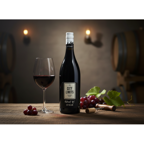 "City Limits" Street Art, Syrah 2018