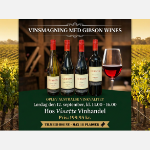 🍷 Gibson Wines Vinsmagning 🍷