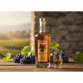 Grappa Dolzan 50%, 70 cl.