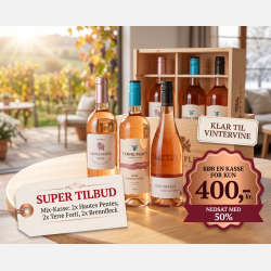 🌸 Ros� udsalgskasse - 50% Rabat 🍷