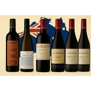 🍷Australsk smagekasse  En rejse gennem fem unikke vine🍷